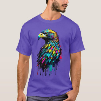 rainbow bald American eagle T-Shirt