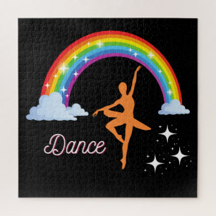 Rainbow Ballerina Dance Jigsaw Puzzle