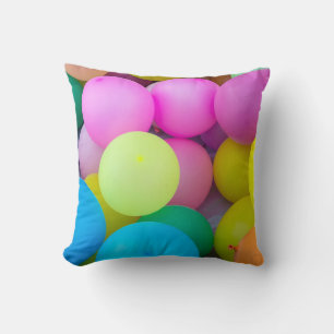 Rainbow Balloons Cushion