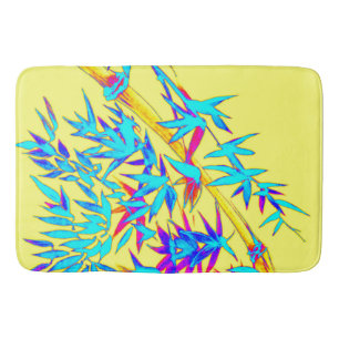 Rainbow Bamboo Bath Mat