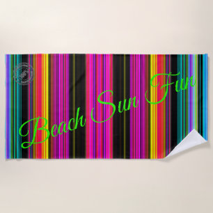 Rainbow Beach Towel