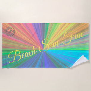 Rainbow Beach Towel