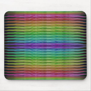 Rainbow Beams Mouse Pad