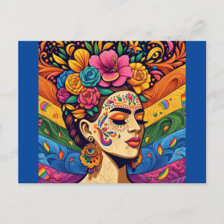 Rainbow Beauty Postcard