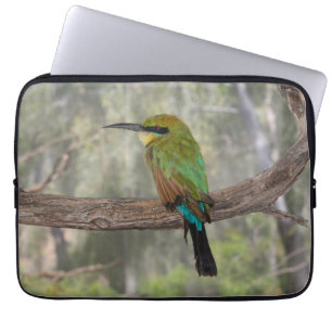 Rainbow bee-eater bird, Australia Laptop Sleeve