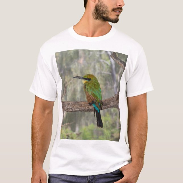 Rainbow bee-eater bird, Australia T-Shirt (Front)