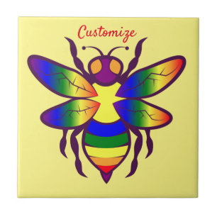 Rainbow Bee Thunder_Cove  Ceramic Tile
