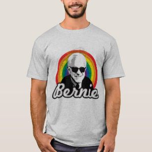 Rainbow Bernie Sanders 2016 - Cool Bernie - LGBT - T-Shirt