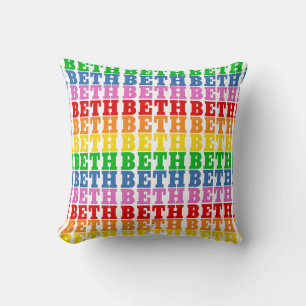Rainbow Beth Cushion