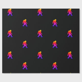 RAINBOW BIGFOOT WRAPPING PAPER