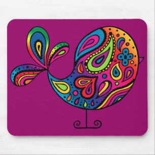 Rainbow Bird Mousepad