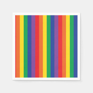 Rainbow Birthday Party Napkin
