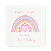 Rainbow Birthday Personalised Name and Age