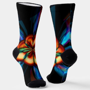 Rainbow Bloom Socks