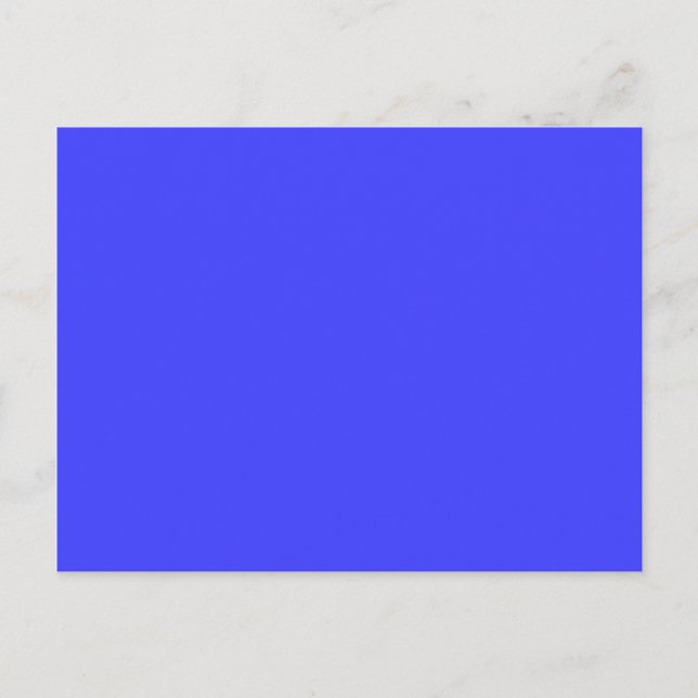 Rainbow Blue Postcard (Front)