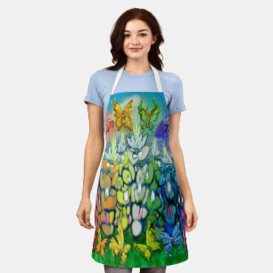 Rainbow Bluebonnets Apron
