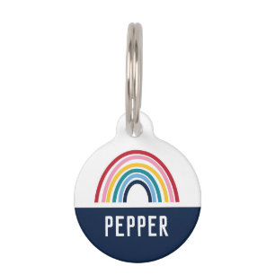 Rainbow Bold Pet Tag