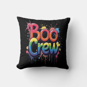 Rainbow BOO CREW Cushion
