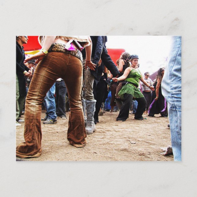 Rainbow Boogie Postcard (Front)