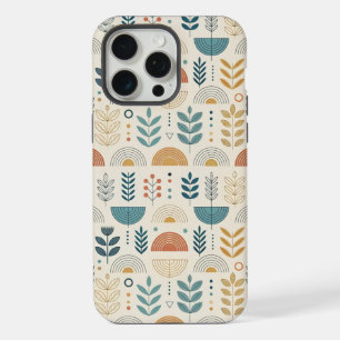 Rainbow Botanical Minimalist iPhone 15 Pro Max Case