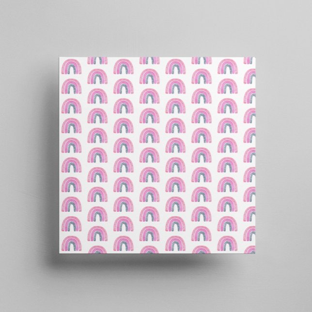  Rainbow Boy Baby Shower Square Napkin (Creator Uploaded)