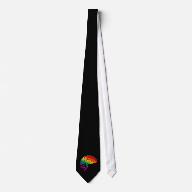 Rainbow Brain Tie (Front)