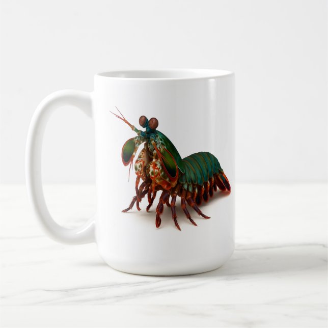 Rainbow Brawler of the Deep Coffee Mug (Left)