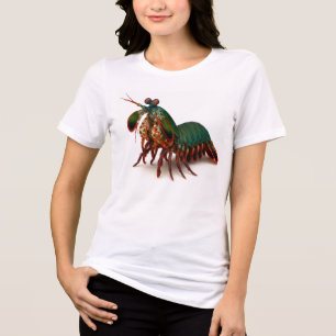 Rainbow Brawler of the Deep Tri-Blend Shirt