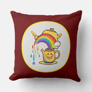 "Rainbow Brew" Cushion