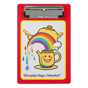 "Rainbow Brew" Mini Clipboard