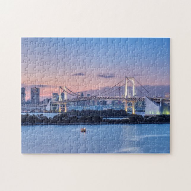 Rainbow Bridge at twilight Jigsaw Puzzle (Horizontal)