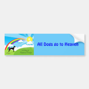Rainbow Bridge Bumper Sticker