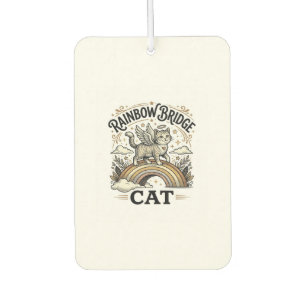 Rainbow Bridge Cat Cat Memorial Rainbow Bridge Vin Car Air Freshener