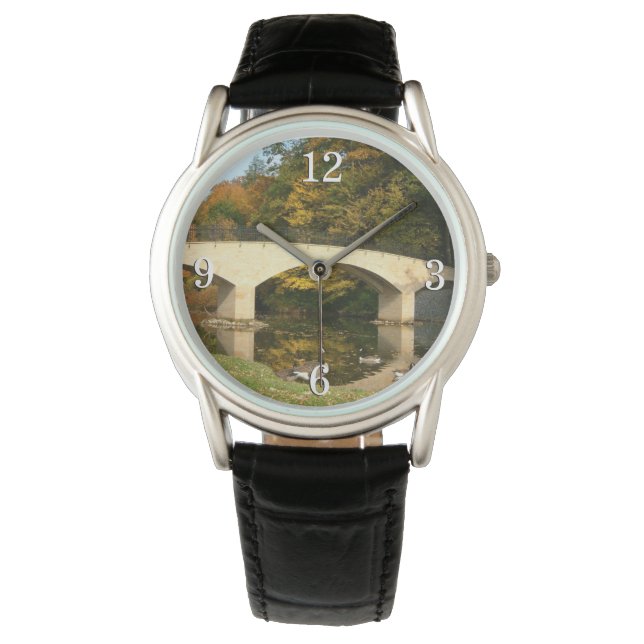 Rainbow Bridge in Fall at Grove City College Watch (Front)