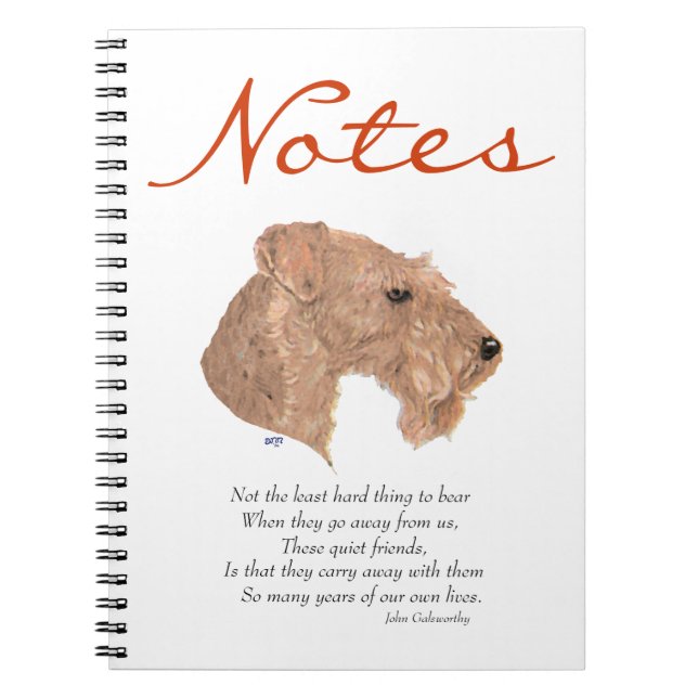 Rainbow Bridge Keepsake Notebook (Front)