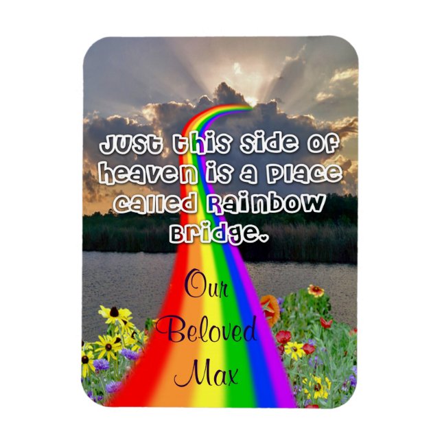 Rainbow bridge Magnet (Vertical)