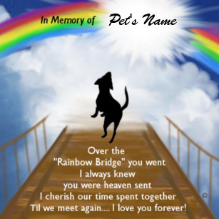 Poem Dog Death Gifts On Zazzle Au