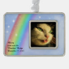 Rainbow Bridge Ornament with your photo & text