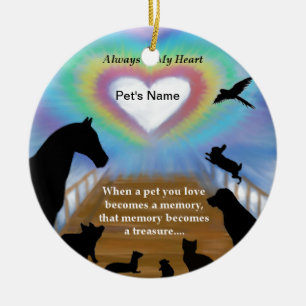 Rainbow Bridge Pets Ceramic Tree Decoration