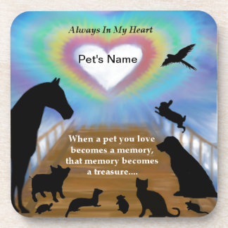 Rainbow Bridge Pets Coaster