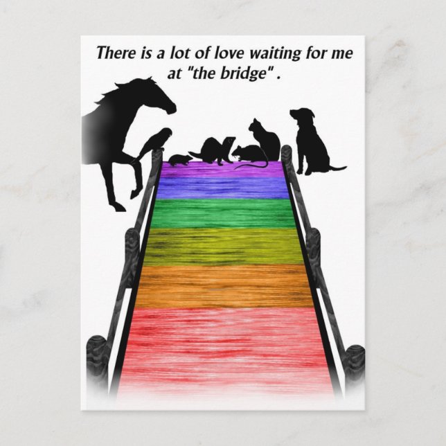 Rainbow Bridge Postcard (Front)