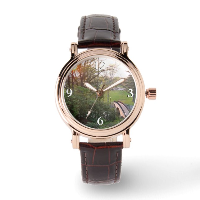 Rainbow Bridge Sunset at Grove City College Watch (Front)