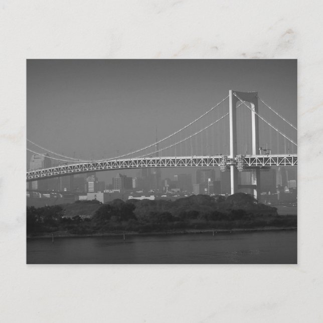 Rainbow Bridge Tokyo Postcard (Front)
