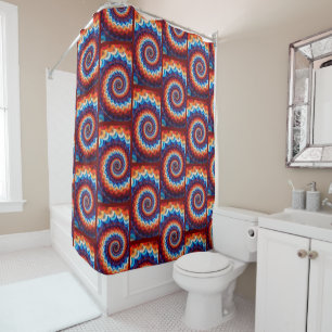 rainbow bright  shower curtain