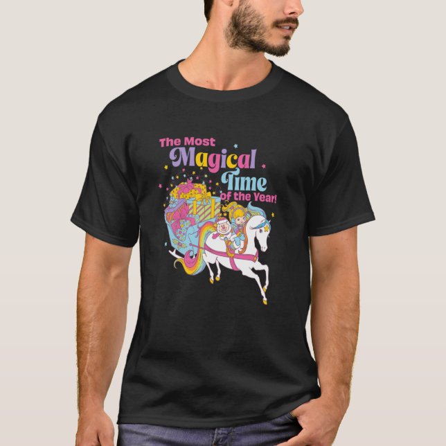 Rainbow Brite Christmas The Most Magical Time OF T T-Shirt (Front)