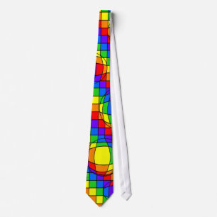 Rainbow Bubbles Tie
