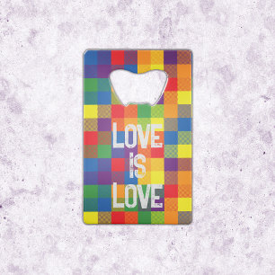 Rainbow Buffalo Check Pride Plaid Personalise