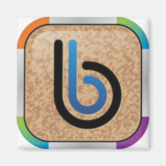 Rainbow Bullytin Board Logo Magnet