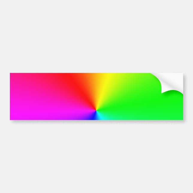 Rainbow Bumper Sticker (Front)