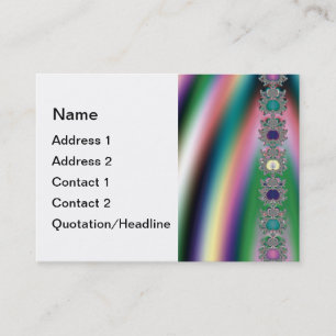 Rainbow Business Card Template